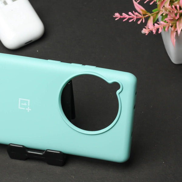 Light Blue Original Silicone case for Oneplus 12 - The Hatke