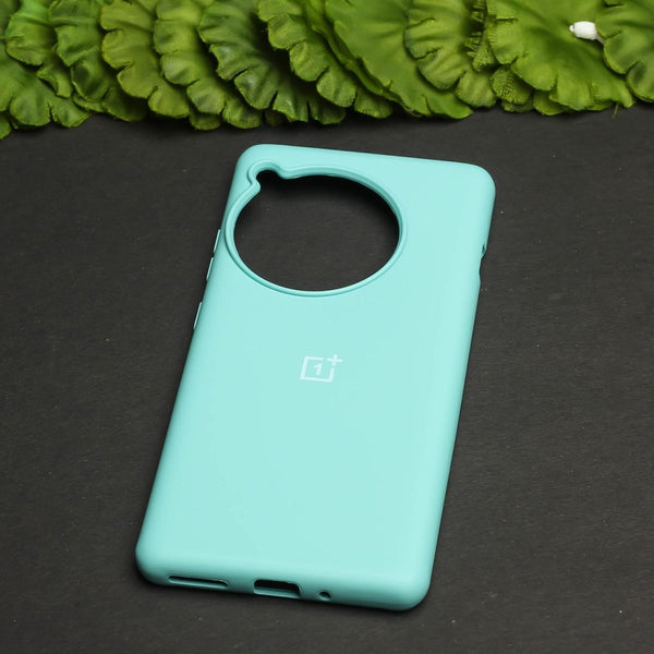 Light Blue Original Silicone case for Oneplus 12 - The Hatke