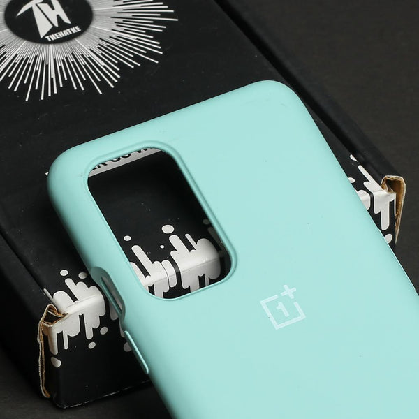 Light Blue Original Silicone case for Oneplus 9 - The Hatke