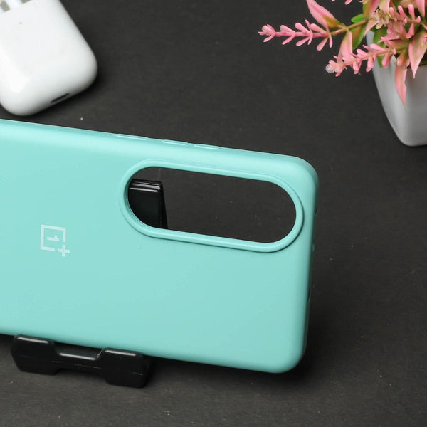 Light Blue Original Silicone case for Oneplus Nord CE 4 - The Hatke