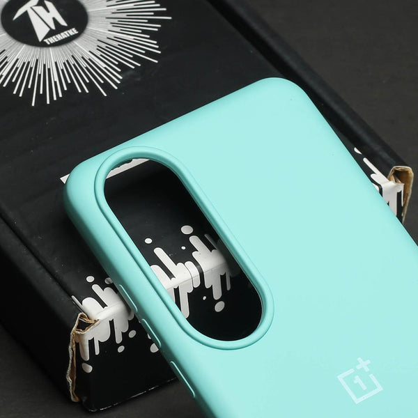 Light Blue Original Silicone case for Oneplus Nord CE 4 - The Hatke