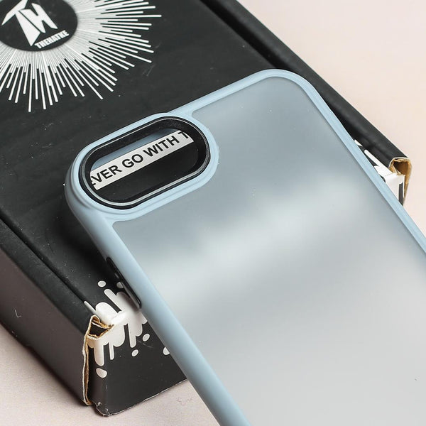 Light Blue Smoke Skin Silicone case for Apple iphone 7 Plus - The Hatke