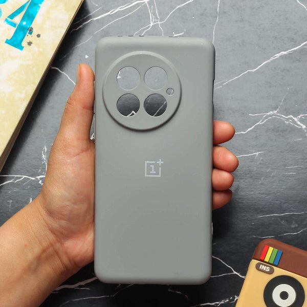 Light Brown Camera Original Silicone case for Oneplus 13 - The Hatke