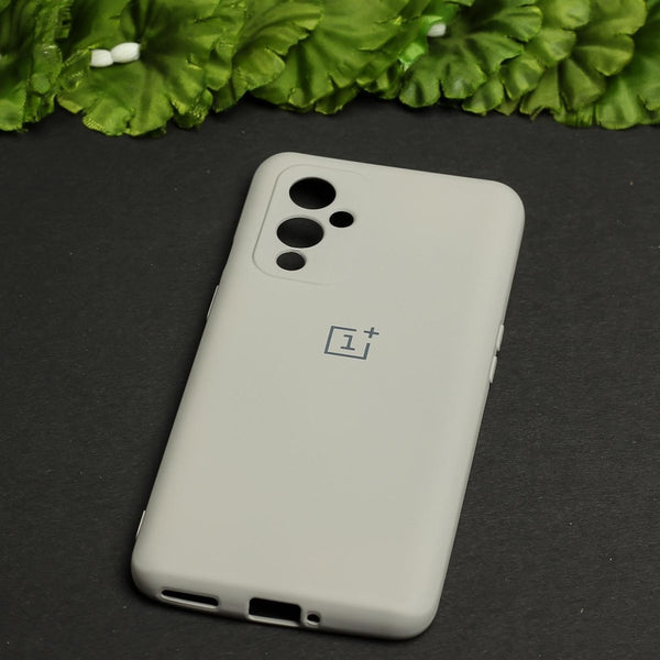 Light Brown Camera Original Silicone Case for Oneplus 9 - The Hatke