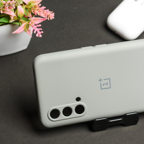 Light Brown Camera Original Silicone case for Oneplus Nord CE - The Hatke