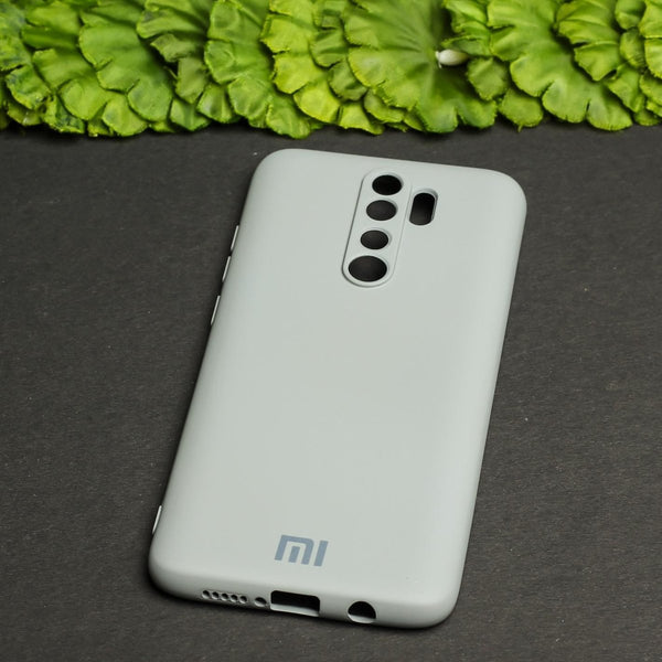 Light Brown Camera Original Silicone Case for Redmi Note 8 Pro - The Hatke