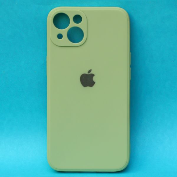 Light Green Candy Silicone Case for Apple Iphone 15 Plus - The Hatke