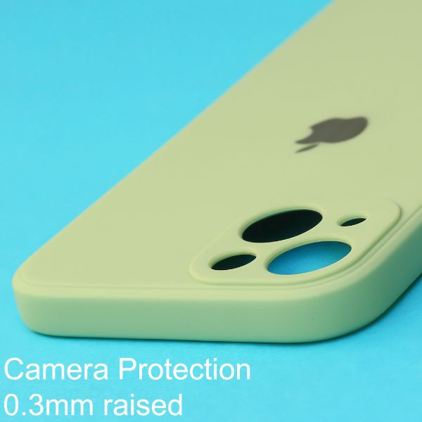 Light Green Candy Silicone Case for Apple Iphone 15 Plus - The Hatke