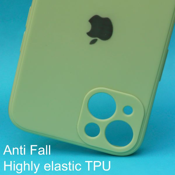 Light Green Candy Silicone Case for Apple Iphone 15 Plus - The Hatke
