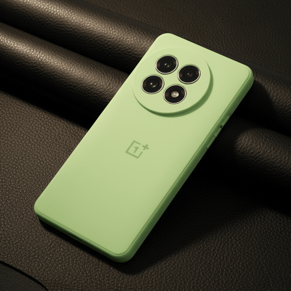 Light Green Candy Silicone Case for Oneplus 13R - The Hatke