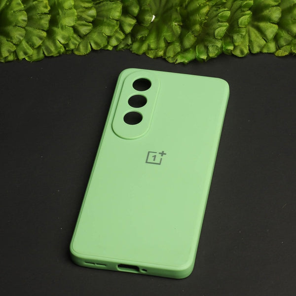 Light Green Candy Silicone Case for Oneplus Nord CE 4 - The Hatke