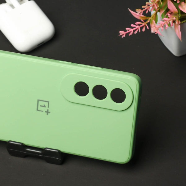 Light Green Candy Silicone Case for Oneplus Nord CE 4 - The Hatke