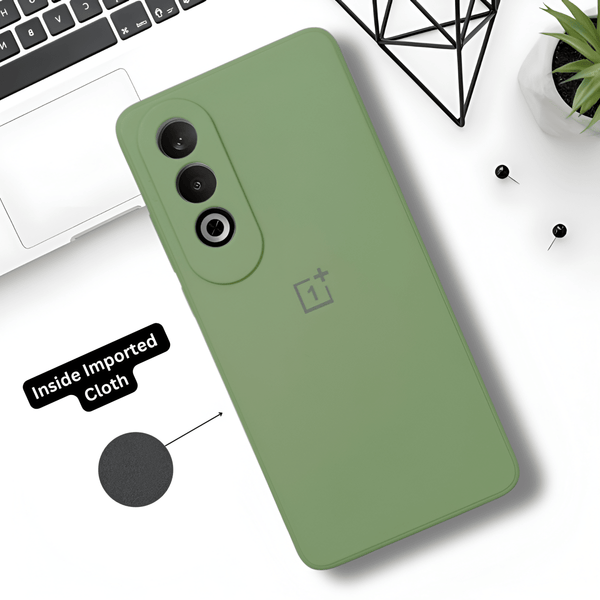 Light Green Candy Silicone Case for Oneplus Nord CE 4 - The Hatke