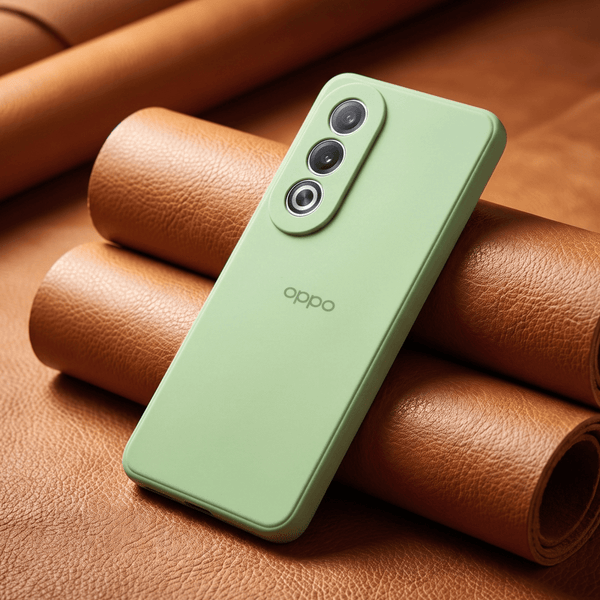 Light Green Candy Silicone Case for Oppo A3 Pro - The Hatke
