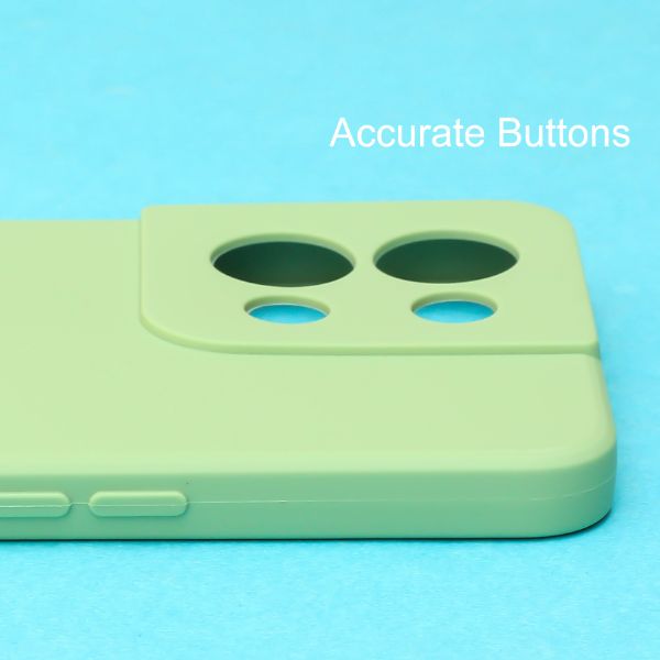 Light Green Candy Silicone Case for Oppo Reno 8 - The Hatke