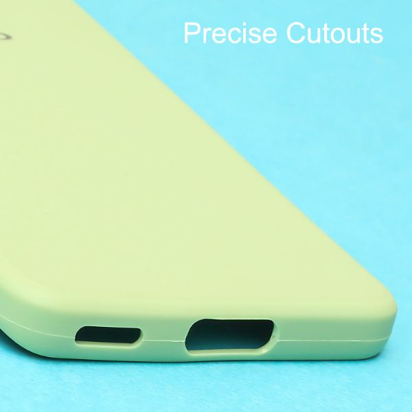 Light Green Candy Silicone Case for Oppo Reno 8T - The Hatke