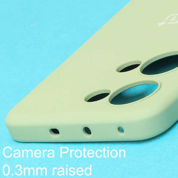 Light Green Original Silicone case for Oneplus Nord 3 - The Hatke