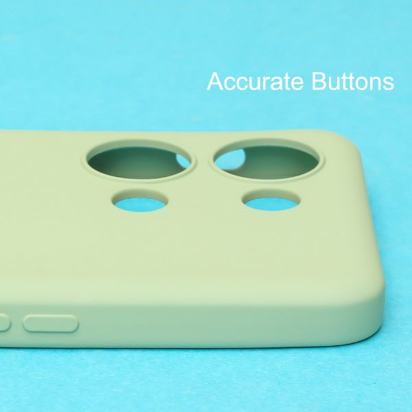Light Green Original Silicone case for Oneplus Nord 3 - The Hatke