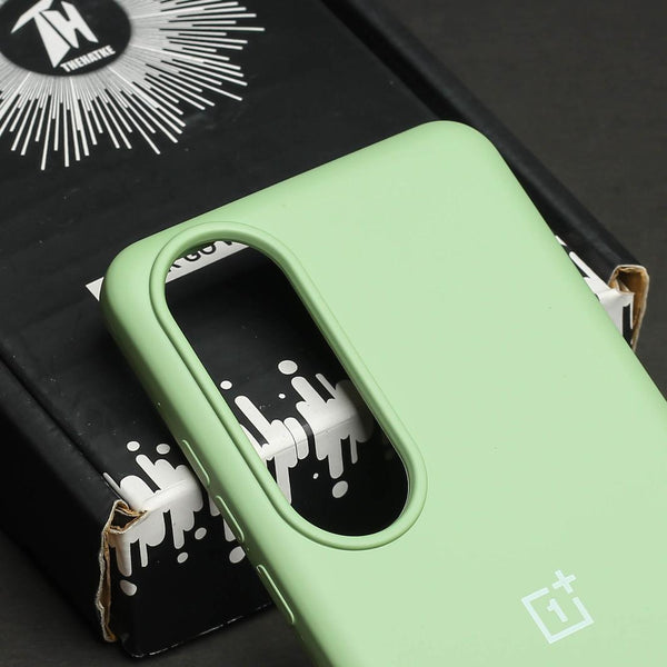 Light Green Original Silicone case for Oneplus Nord CE 4 - The Hatke