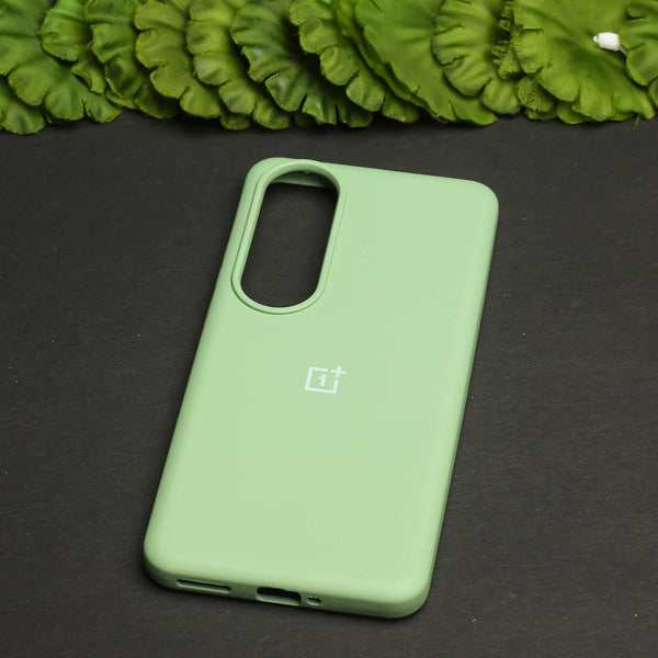 Light Green Original Silicone case for Oneplus Nord CE 4 - The Hatke