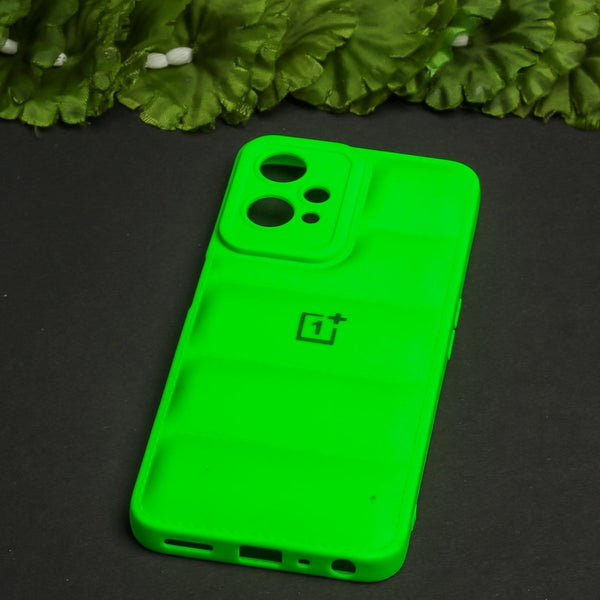 Light Green Puffon Silicone case for Oneplus Nord CE 2 Lite - The Hatke