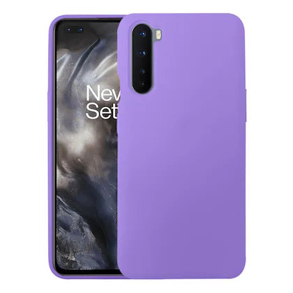 Purple Original Silicone case for Oneplus Nord