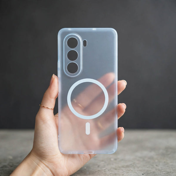 Blue Paper Matte Magsafe Case for Oneplus Nord Ce 6 Lite