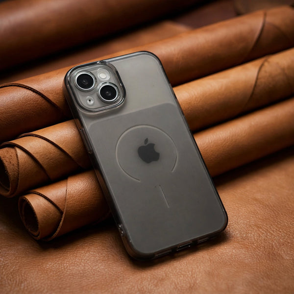Black Amber Silicone Case for Apple iphone 13