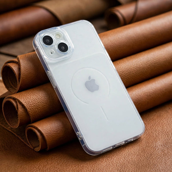 White Amber Silicone Case for Apple iphone 13