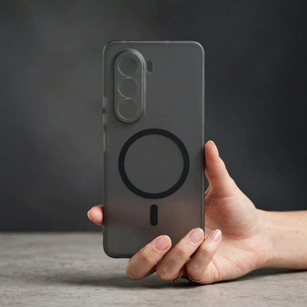 Black Paper Matte Magsafe Case for Oneplus Nord Ce 6 Lite