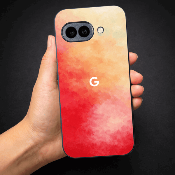 Magma oil Paint (MB) silicone Case for Google Pixel 9a - The Hatke