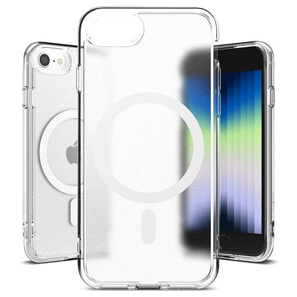 MagSafe Clear Transparent Silicone case for Apple iphone 7 - The Hatke