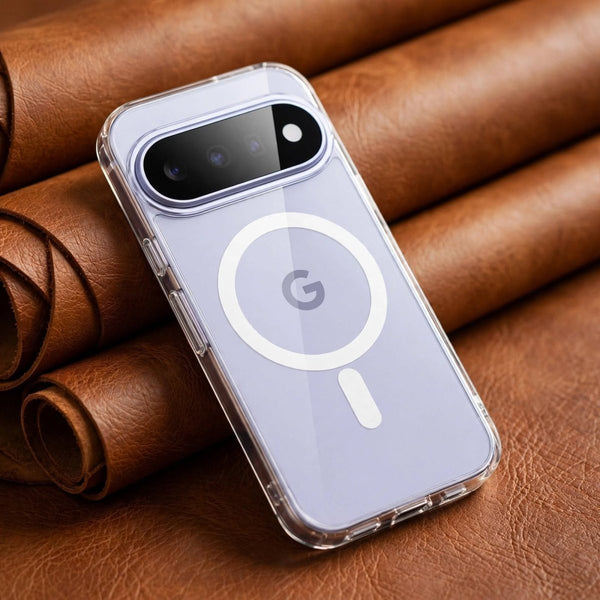 MagSafe Clear Transparent Silicone case for Google Pixel 11 - The Hatke