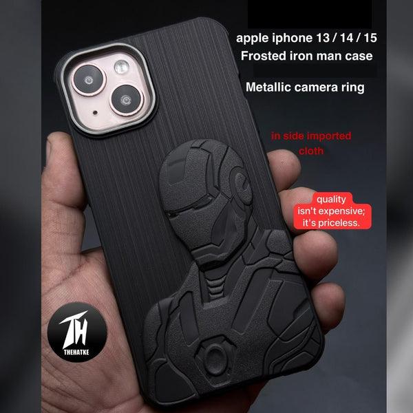 Mark Superhero Engraved Silicone Case for Apple iphone 13 - The Hatke