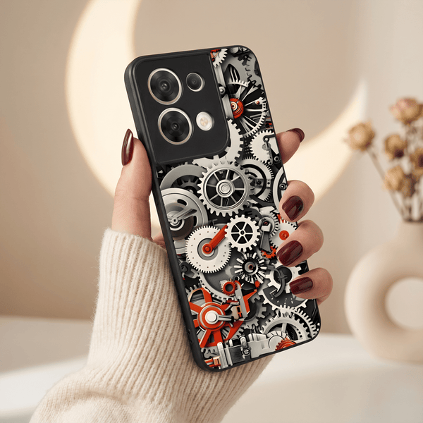 Mechanica MB Case for Oppo Reno 8 - The Hatke