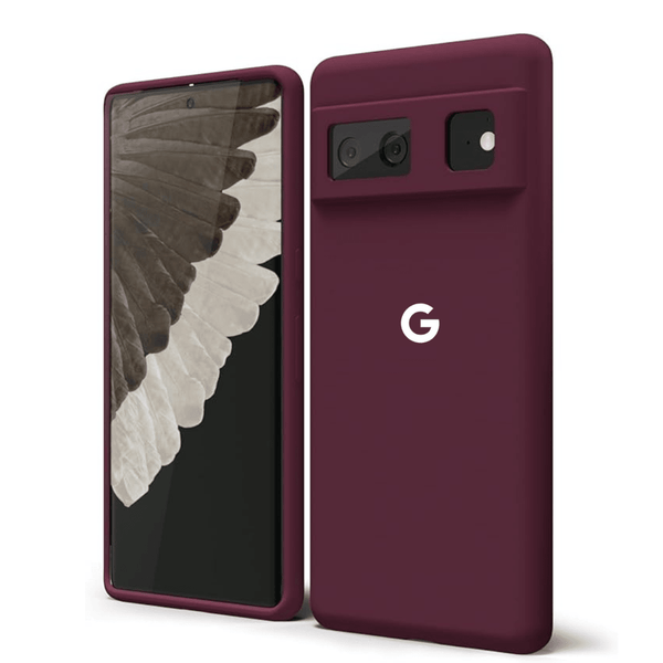 Mehroon Camera Original Silicone case for Google Pixel 6 - The Hatke