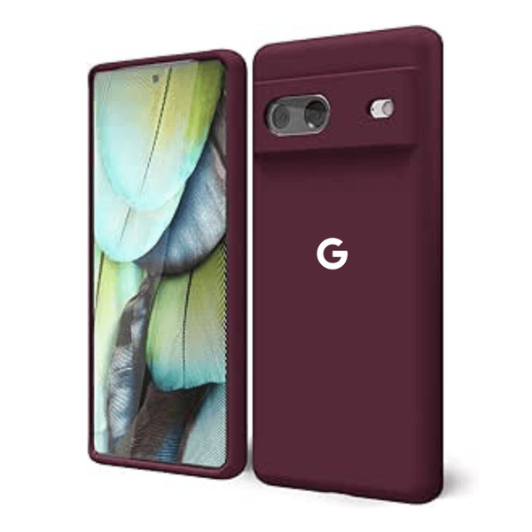 Mehroon Camera Original Silicone case for Google Pixel 7 - The Hatke