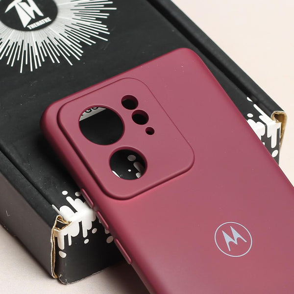 Mehroon Camera Original Silicone case for Motorola Edge 40 - The Hatke