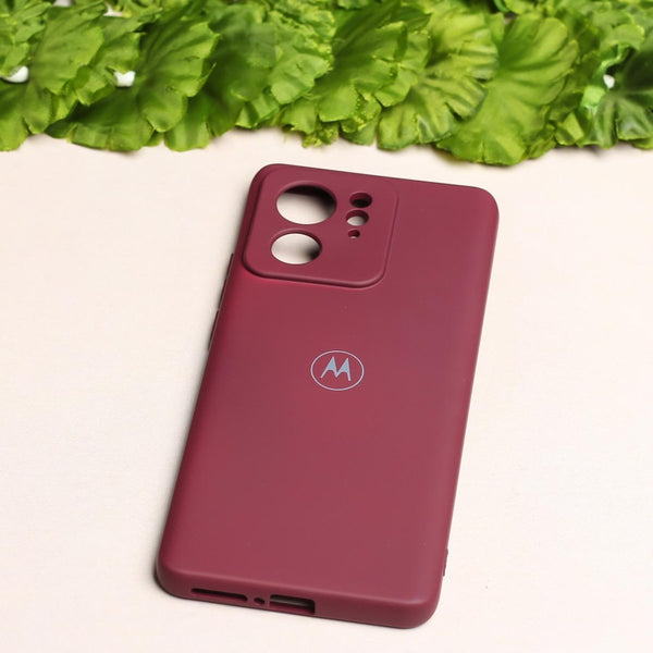 Mehroon Camera Original Silicone case for Motorola Edge 40 - The Hatke