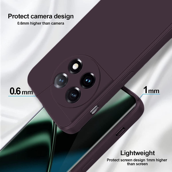 Mehroon Camera Original Silicone case for Oneplus 11 - The Hatke