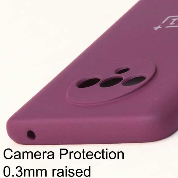 Mehroon Camera Original Silicone Case for Oneplus 7T - The Hatke