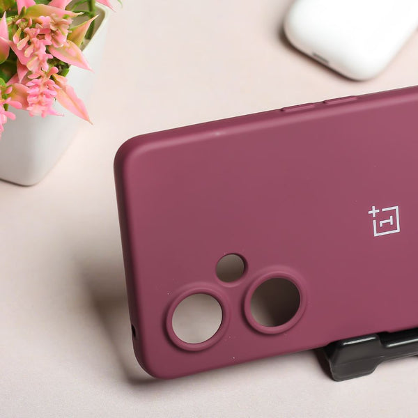 Mehroon Camera Original Silicone case for Oneplus Nord CE 3 Lite - The Hatke