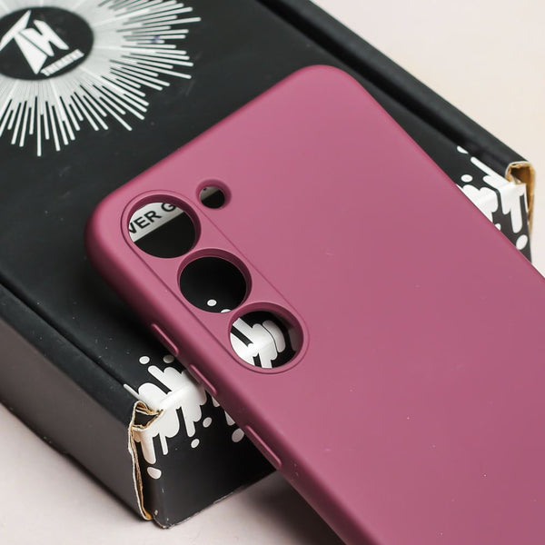 Mehroon Camera Original Silicone case for Samsung S22 - The Hatke