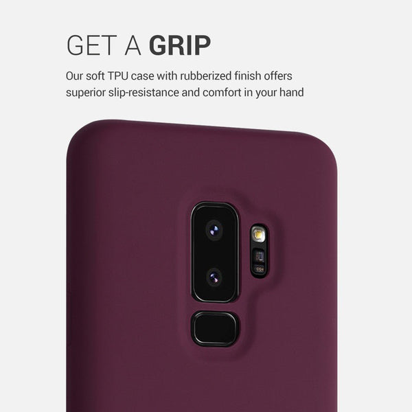 Mehroon Camera Original Silicone case for Samsung S9 Plus - The Hatke