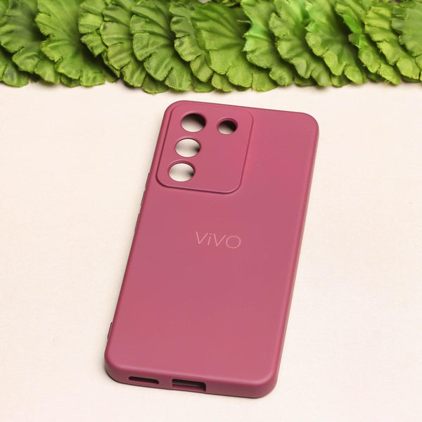 Mehroon Camera Original Silicone case for Vivo Y200 - The Hatke