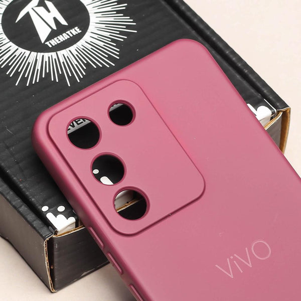 Mehroon Camera Original Silicone case for Vivo Y200 - The Hatke