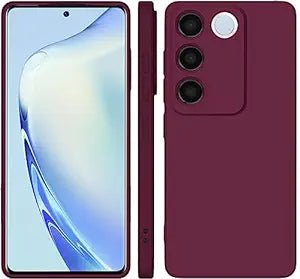 Mehroon Camera Original Silicone case for Vivo Y200 - The Hatke