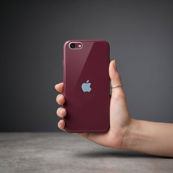 Mehroon Camera Safe mirror case for Apple Iphone 6/6s - The Hatke