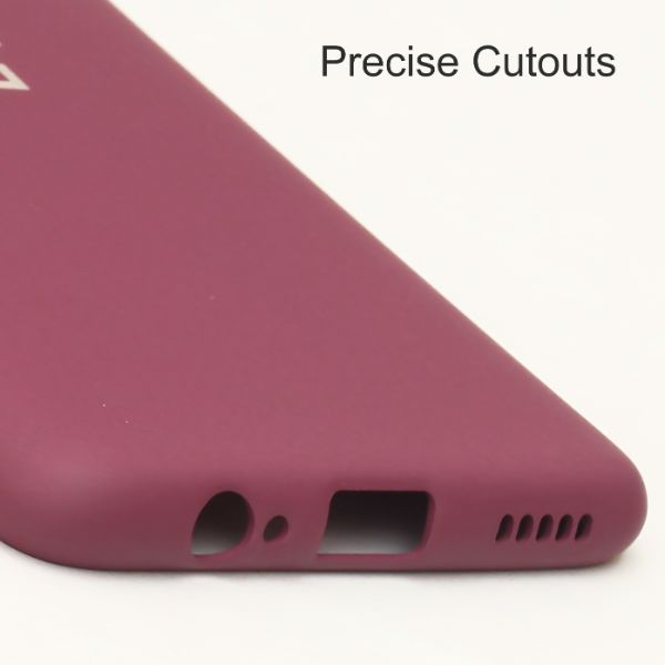 Mehroon Candy Silicone Case for Oneplus 6 - The Hatke