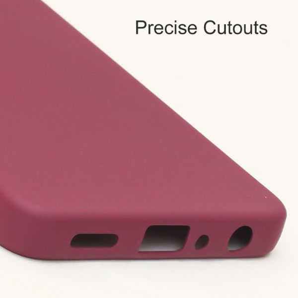 Mehroon Candy Silicone Case for Oneplus Nord CE 3 Lite - The Hatke